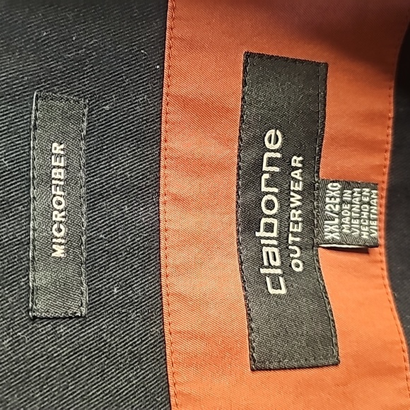 Men Claiborne Outwear Jacket, Size 2XL, Color Burgundy - Picture 8 of 13